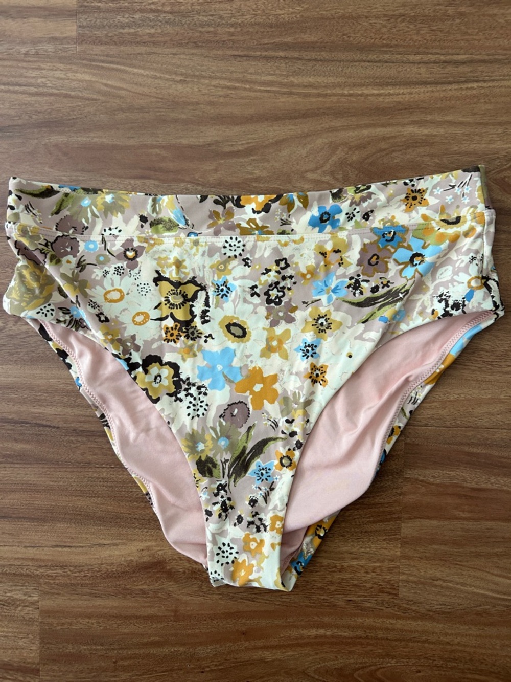 MADEWELL  Second Wave High-Cut Bikini. Size L - Picture 7 of 12